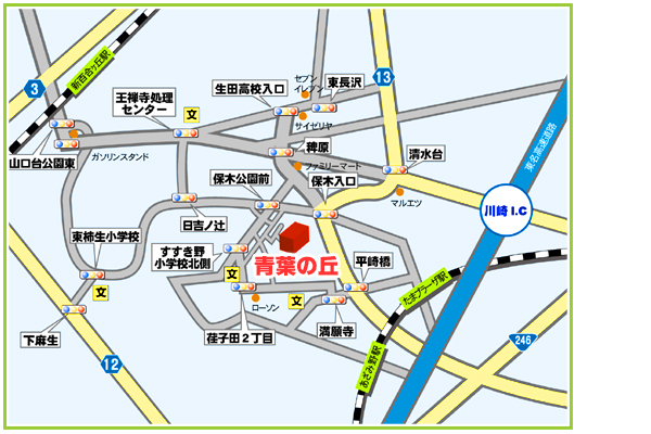 周辺アクセスマップ